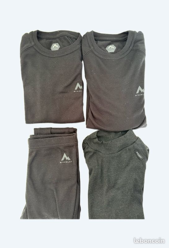 Sous vêtements techniques chaud (montagne/ski) manche longue et