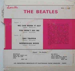 Vinyle de collection : The Beatles – We Can Work It Out (image 2)