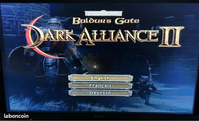 Jeu PS5 Dark Alliance - Version PAL Française, Occasion Très Bon état Complet