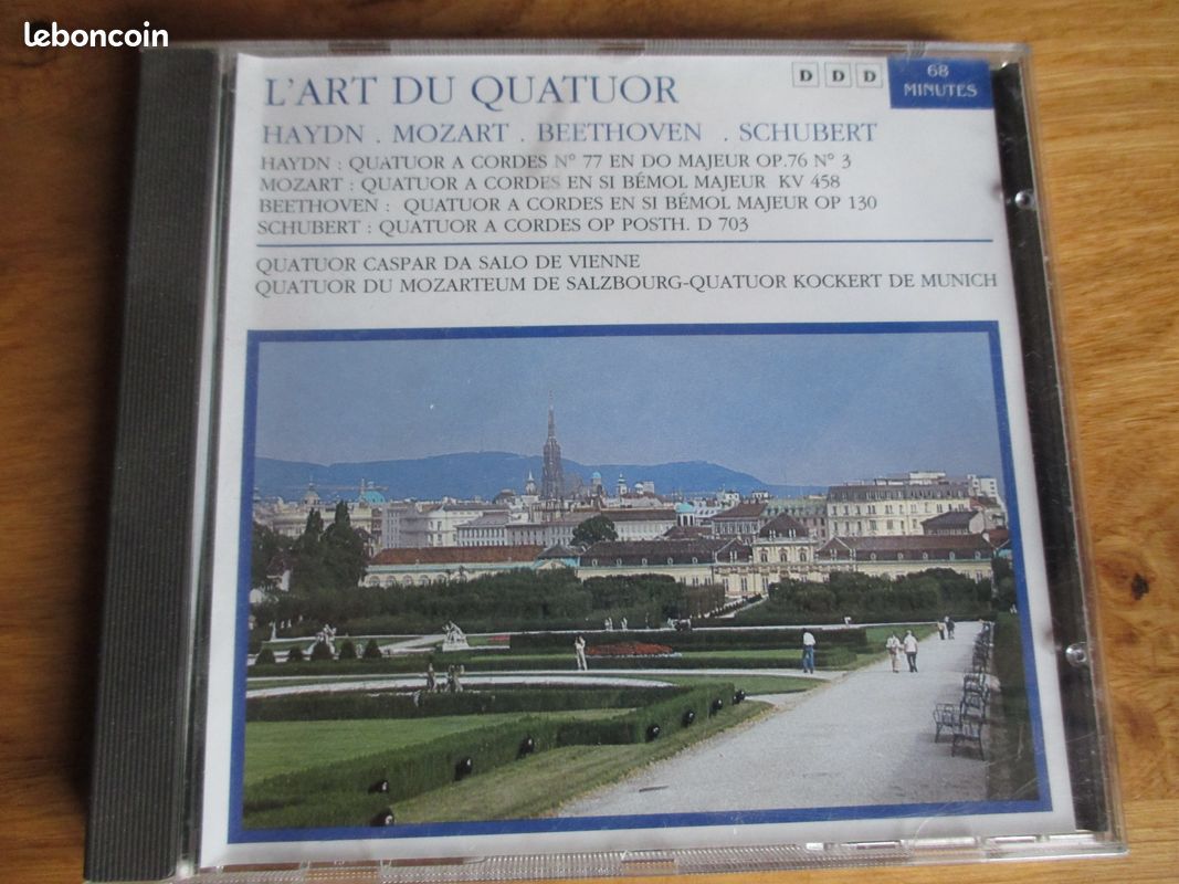 Cd l'art du quatuor (image 1)