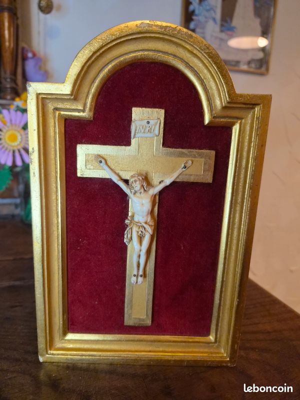 Vends crucifix de dévotion vintage 20 cm (image 1)