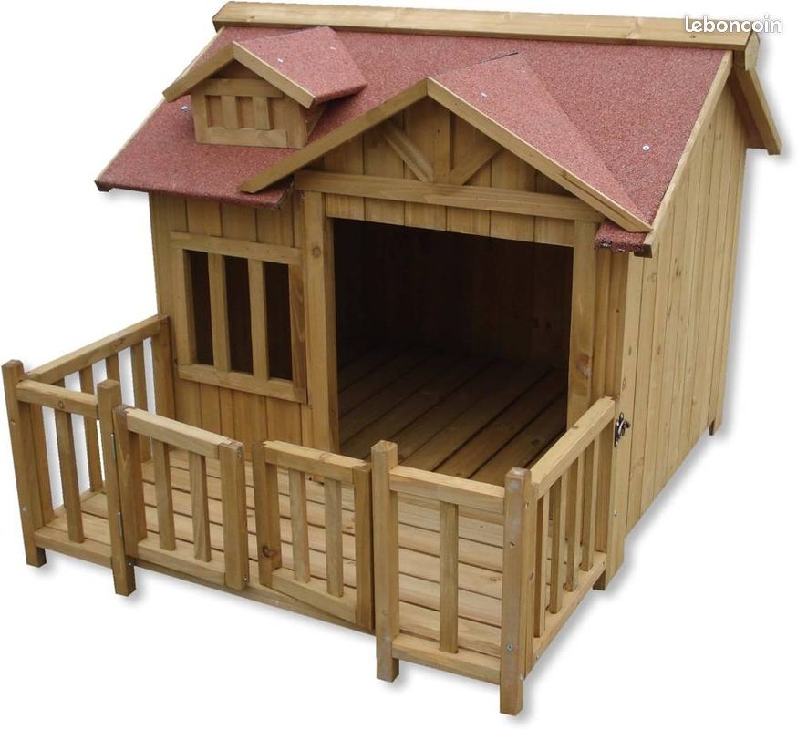 Niche chien - Luxe - 93x105x77cm - Neuve - Livraison en Europe ⭐⭐⭐ (image 4)