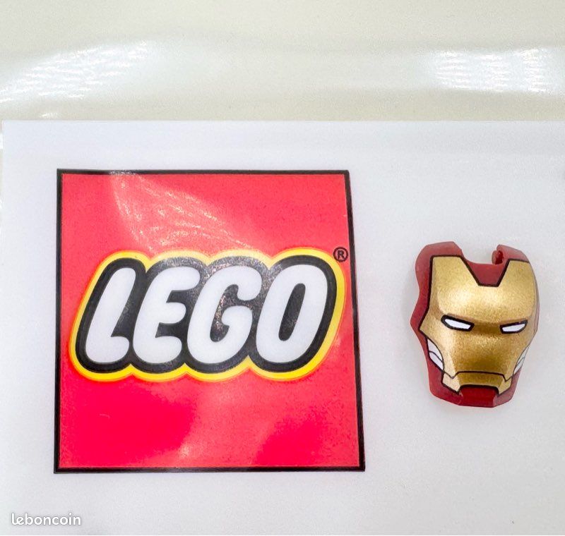Lego Accessoires Figurines Super Heroes : le masque d’Iron Man - NEUF (image 7)