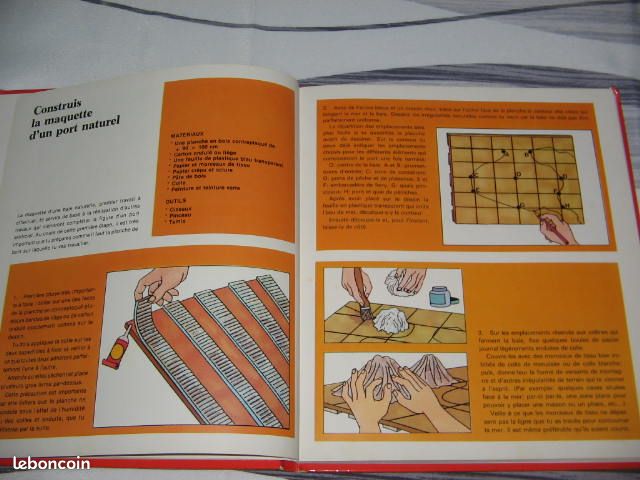 Livre Le port "Une grande maquette à construire" 1976 (image 2)