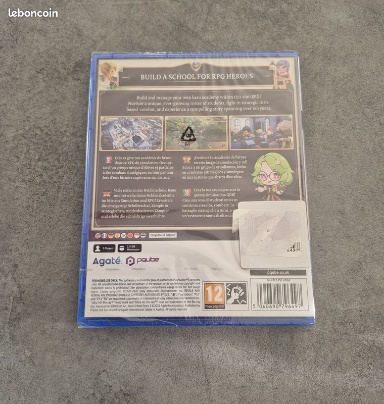 Jeux Playstation 5 / PS5 - Valthirian Arc: Hero School Story