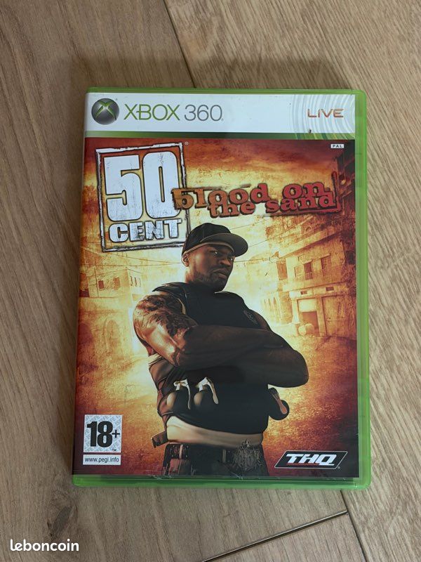 50 Cent Blood on the sand xbox 360 (image 1)