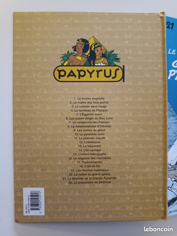 BD Papyrus tome 21 édition avec jeux de société (image 3)