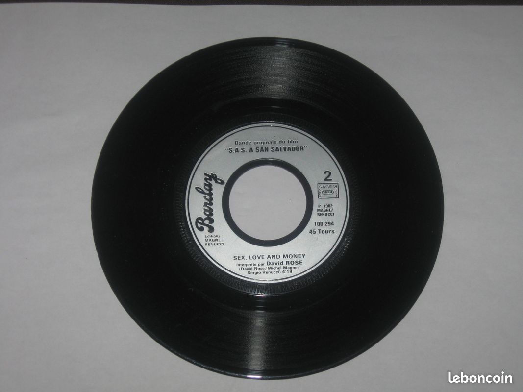 Michel Magne Et Sergio Renucci – Bande Originale Du Film "S.A.S. / 45T (image 4)