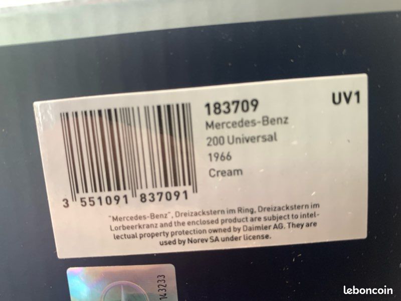1/18 NOREV MERCEDES 200 BREAK UNIVERSAL Voir Descriptif