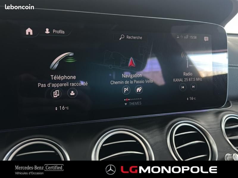 Mercedes-benz Classe E 220 d 200+20ch AMG Line 9G-Tronic (image 30)