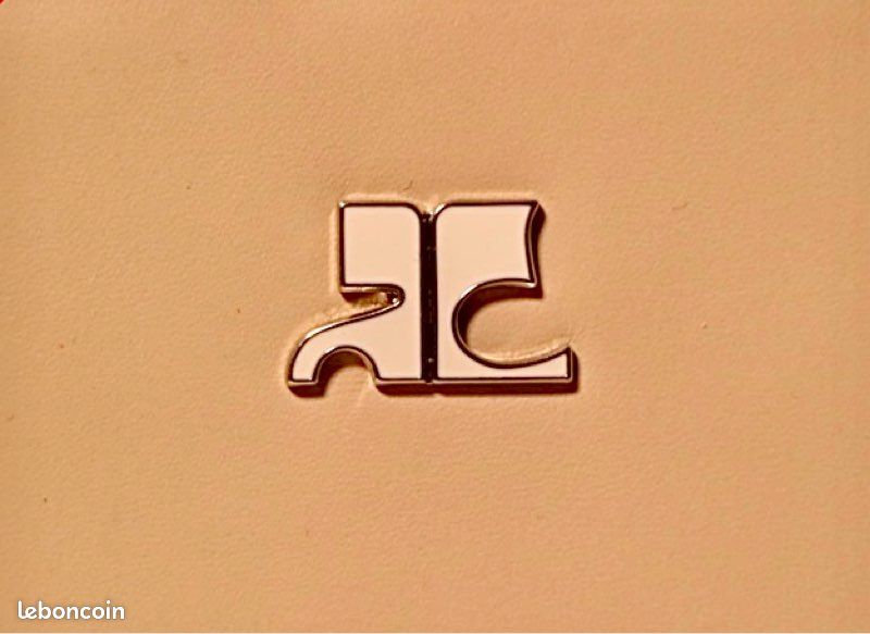 Rarissime sac baguette Courreges cuir véritable et structure sublime luxe (image 8)