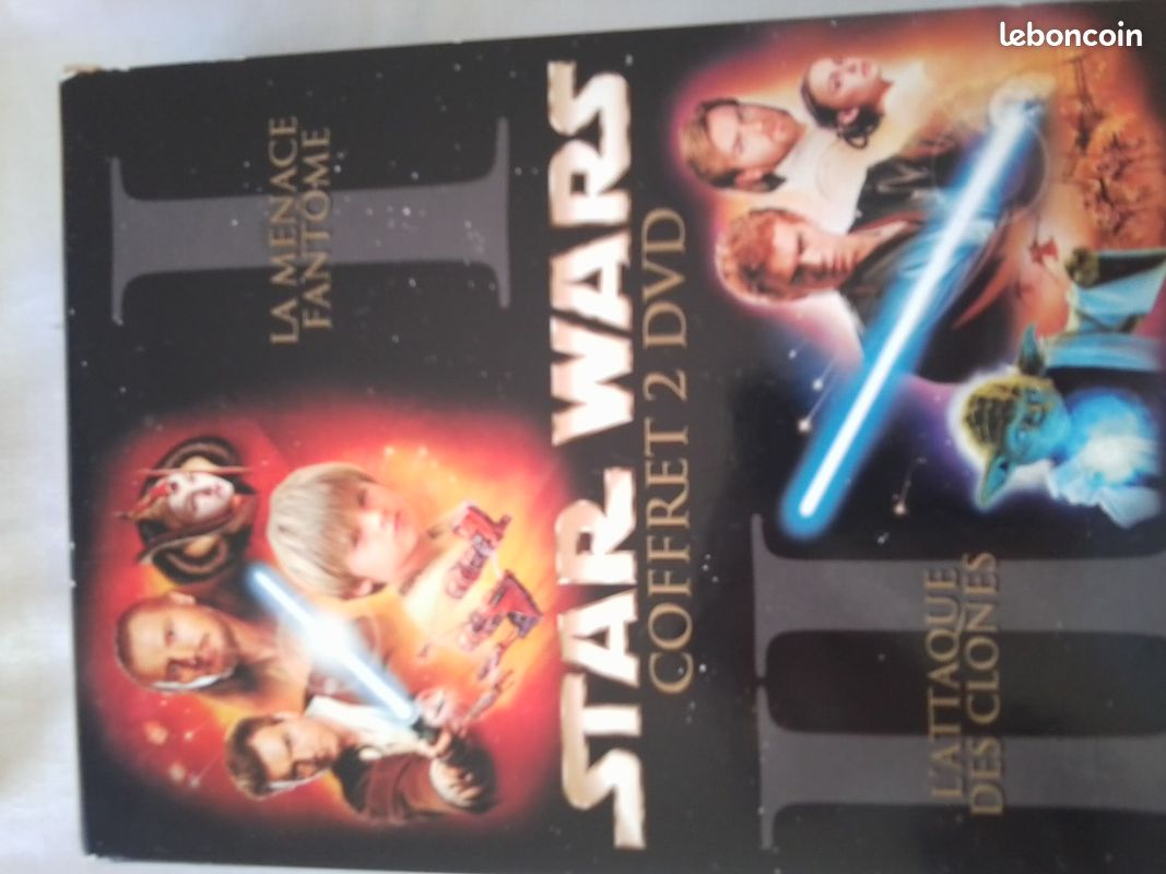 Dvd star war coffret 2 dvd (image 1)