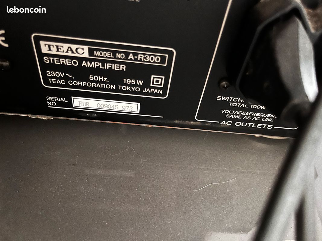 Ampli teac model a-r300 (image 3)