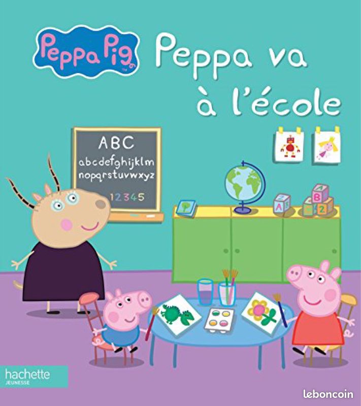 Livre Peppa va à l’école (image 1)