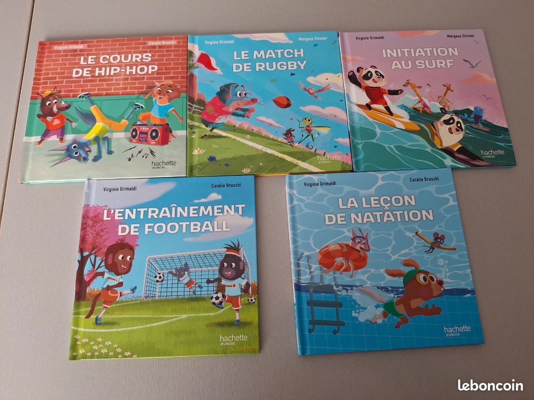 Lot de 5 livres Mac Donalds Esprit sportif (image 1)