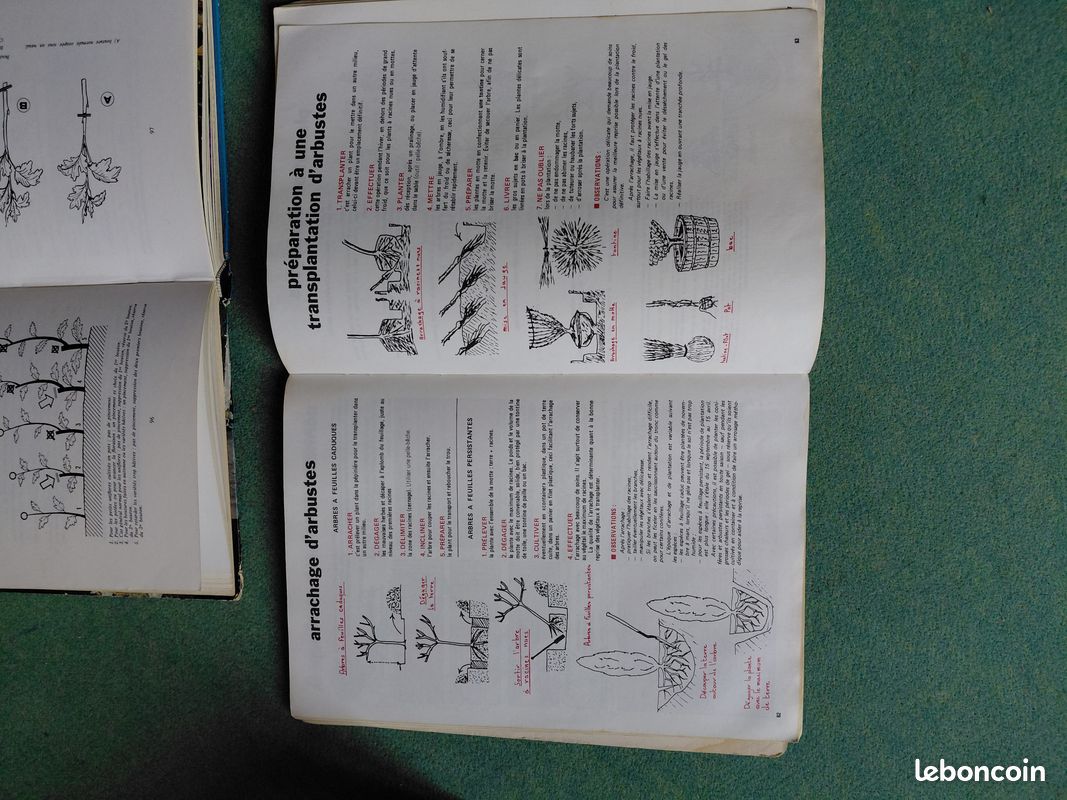 Lot de 8 livres horticulture légumes mauvaises herbes (image 8)