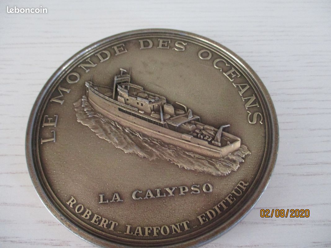 Medaille Commandant Jacques Yves Cousteau - Collection
