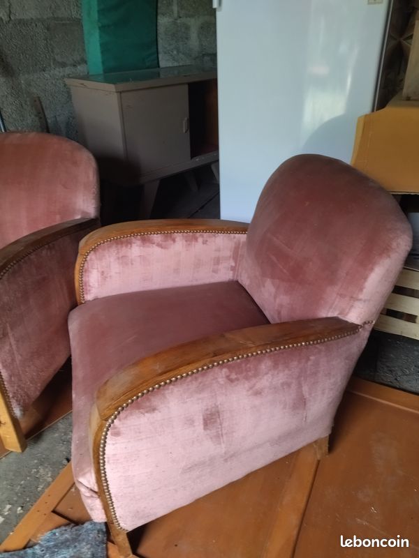 Vieux fauteuils ( les deux ) (image 2)
