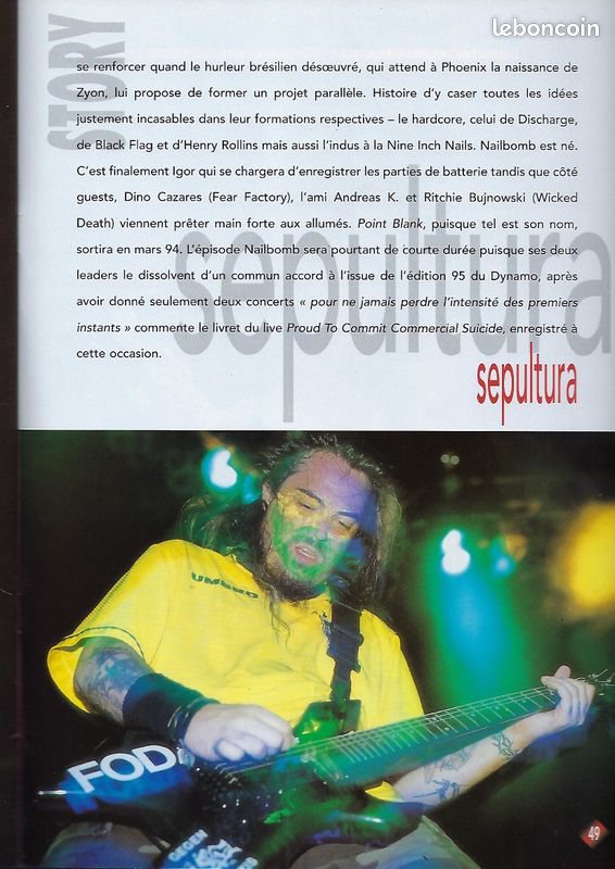 Livre sepultura les racines du succes (image 3)
