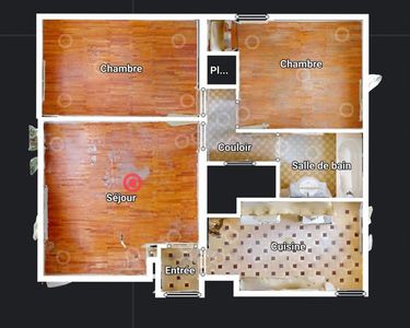 Appartement 110 000 € - 57 m²