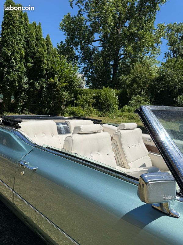 Cadillac DeVille cabriolet 7.7 V8 375 ch • 24.000 KMS • EXCELLENT ÉTAT (image 8)