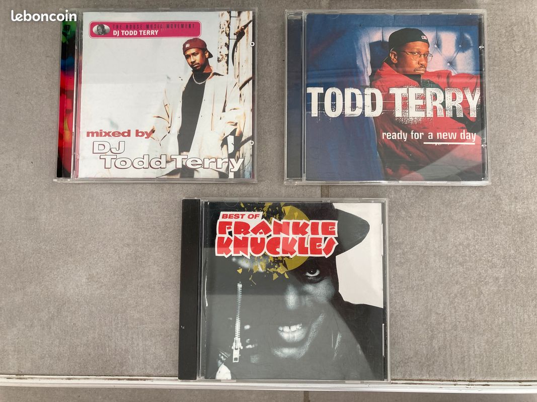 LOT 3 album cd Frankie Knuckles , Todd Terry (image 1)