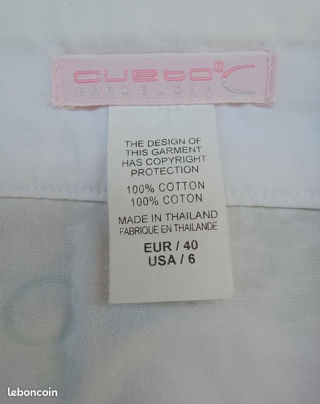Jupe Custo Taille L/40 Multicouleur - Genou, Évasée - Neuf Sans Étiquettes