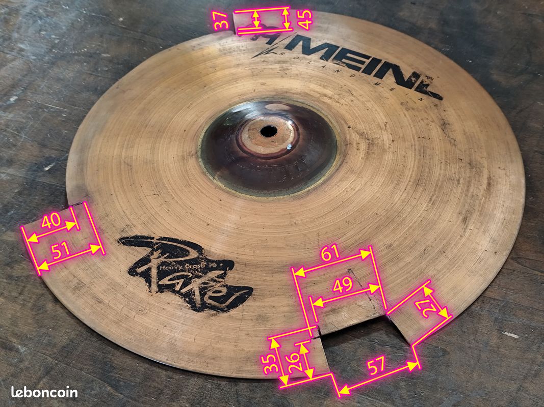 Meinl Racker - Heavy Crash 16 (image 3)