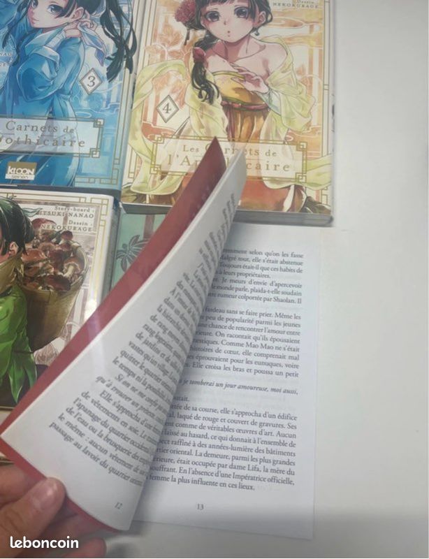 Lot manga les carnet de l’apothicaire (image 5)