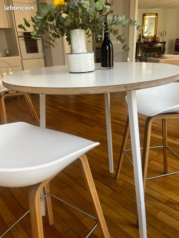 Table haute et tabourets HAY (image 3)