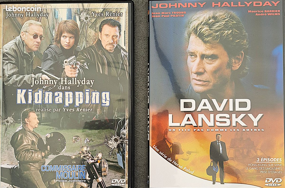 Coffret 3 dvd johnny hallyday -david lansky (image 3)
