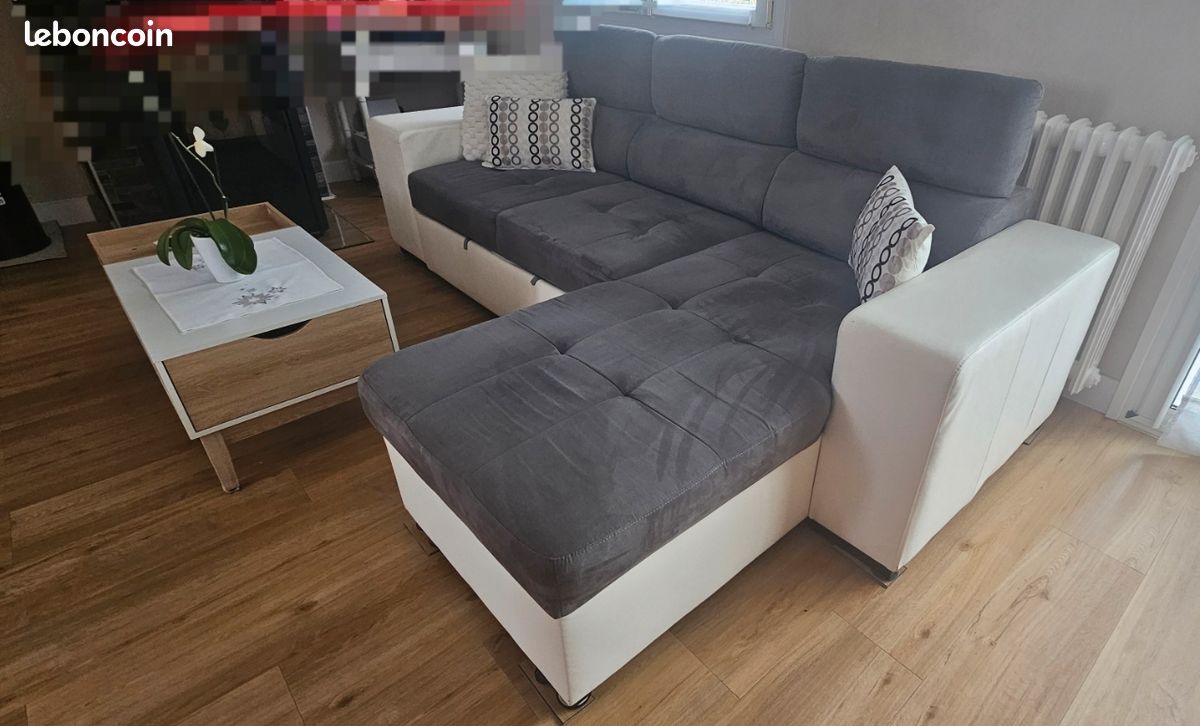 Canapé méridienne avec couchage (image 2)