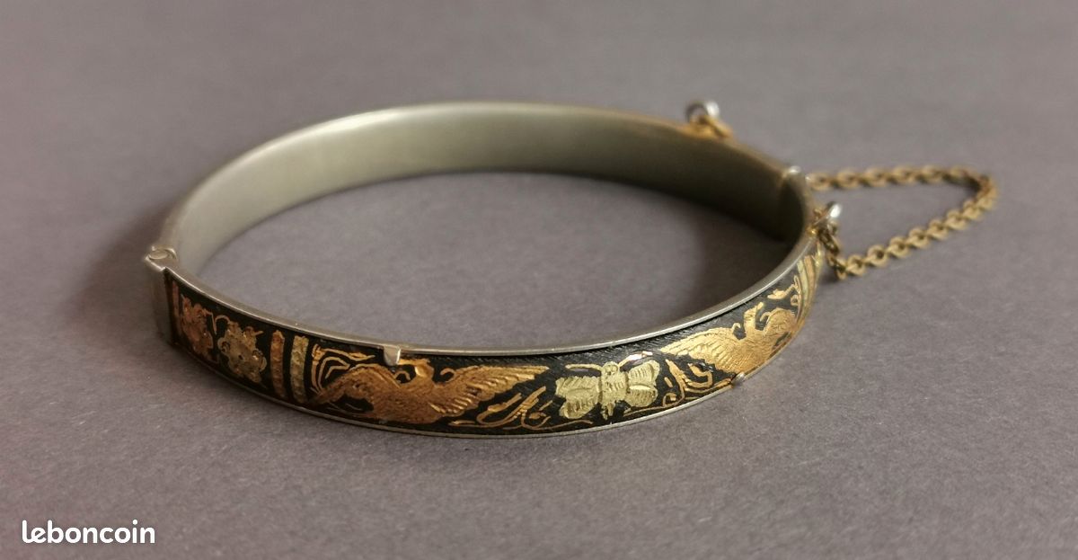 Bracelet En Or De Tolède - Style Récent, Couleur Dorée - Occasion, à Vérifier