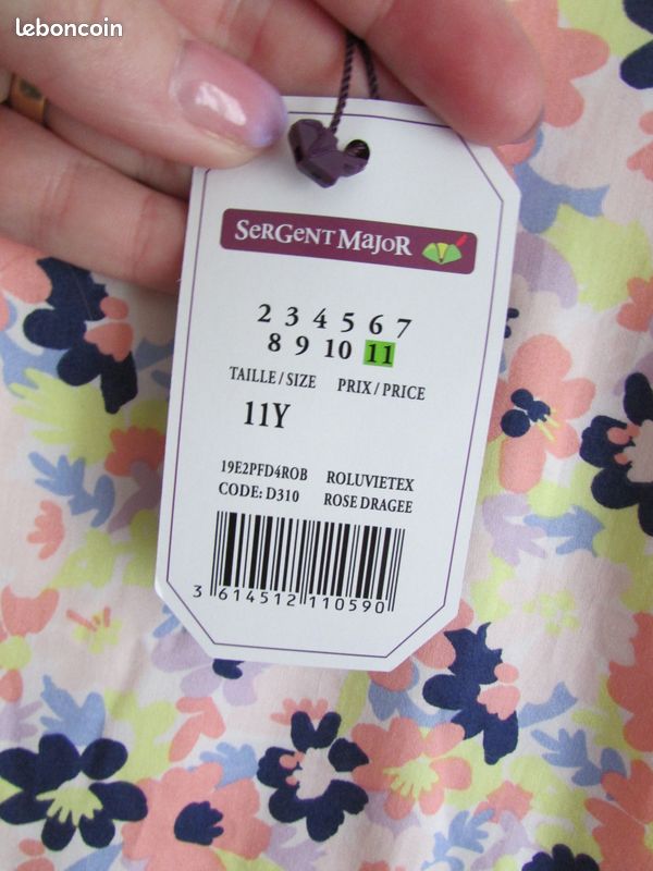 Robe Sergent Major neuve 11 ans - Ysatis13 (image 4)