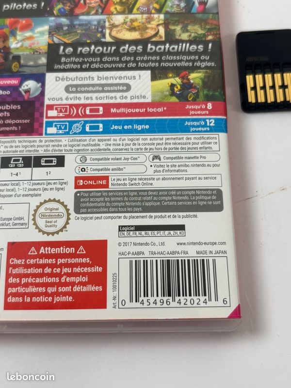 Mario Kart 8 Deluxe - Jeu Nintendo Switch #A14322 (image 3)