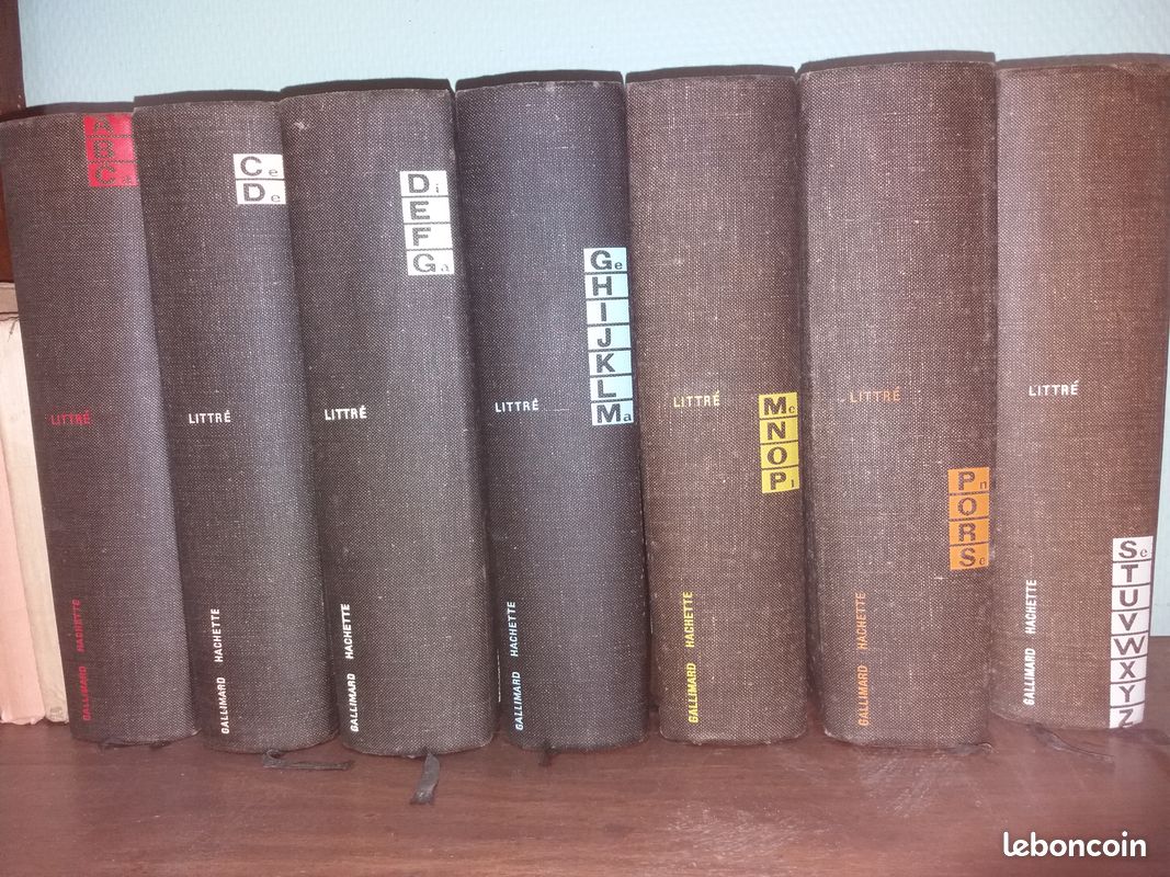 Dictionnaire "le Littré" (image 1)