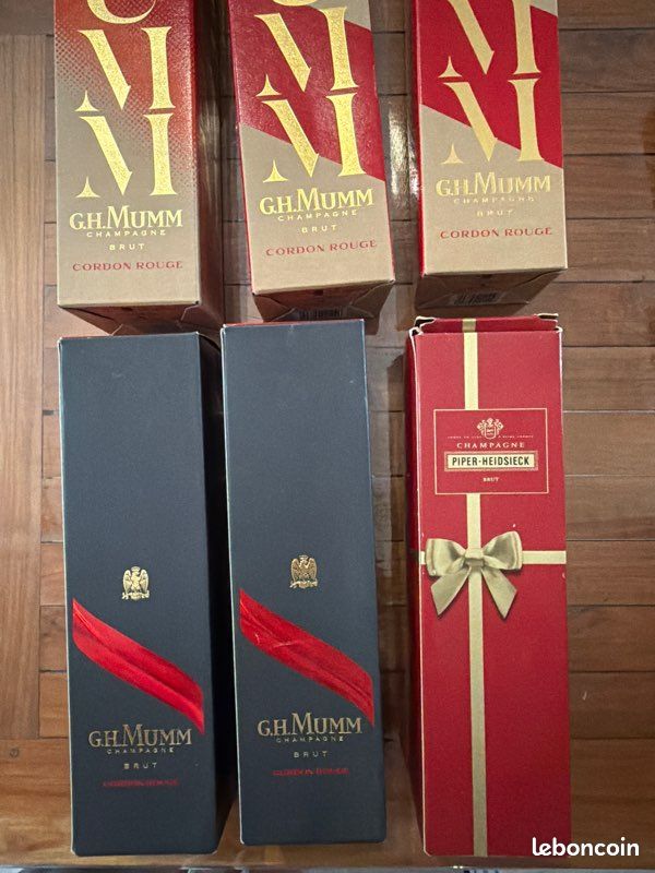 6 bouteilles de champagnes (image 1)