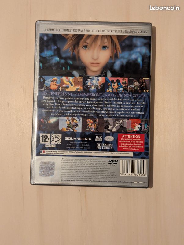 Kingdom Hearts II PS2 PAL Complet FR