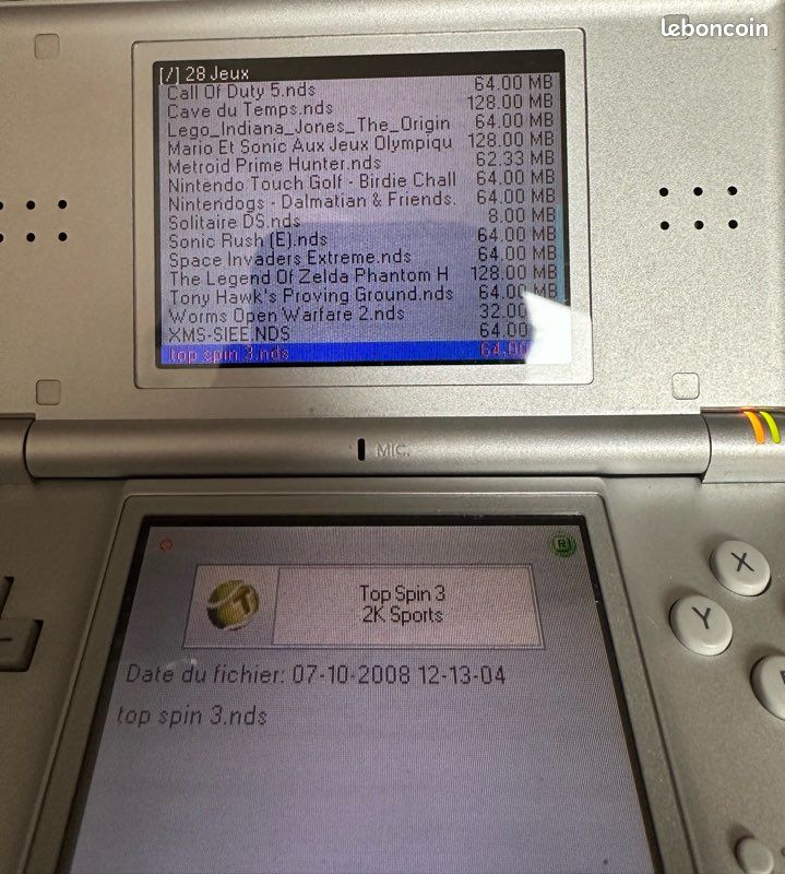 Console DS Lite + Jeux + housse + chargeur (image 8)