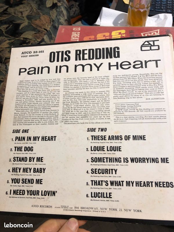 Vinyl Otis Reding (image 2)
