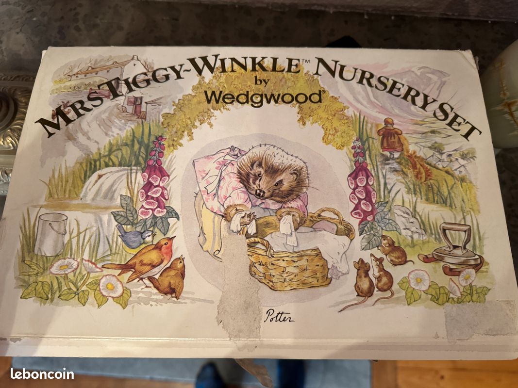 Set Porcelaine Wedgewood Mrs Tiggy Winkle (image 1)