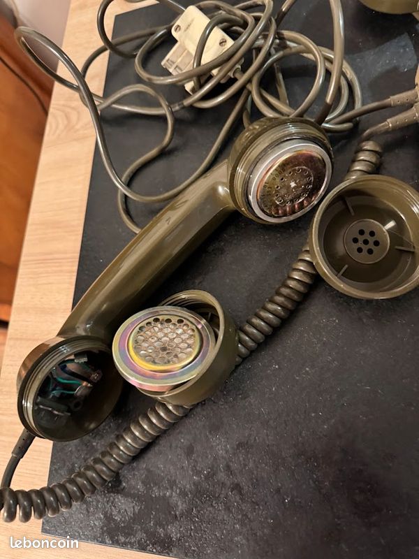 Téléphone Socotel S63 PTT – Relooké Vintage – Bakélite à Cadran – Années 1960 (Occasion)