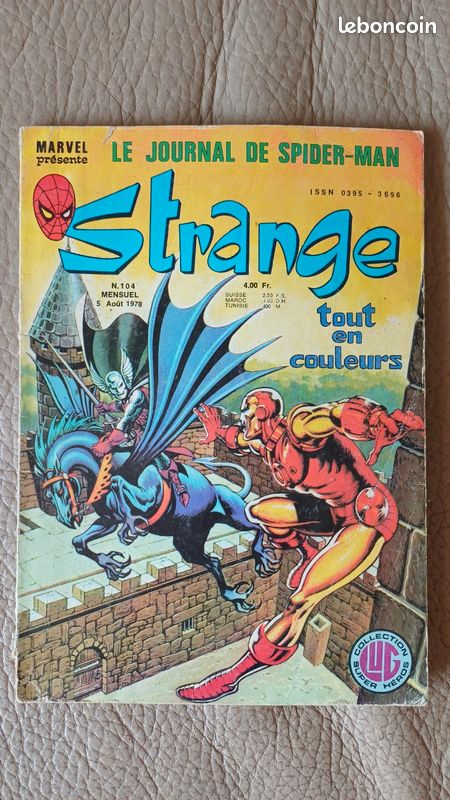[Réservé] Lot 1 de 10 Marvel Strange Le journal de Spider-Man Collection Super Héros LUG (image 7)