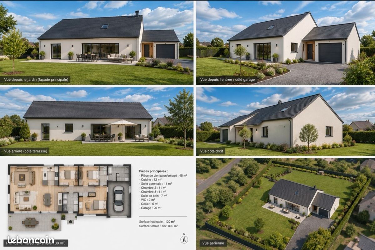 Terrain constructible · à Gorges · 60 000 €