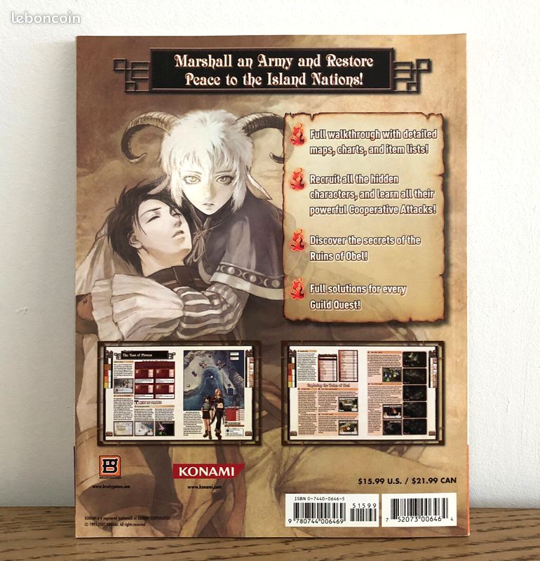 Guide SUIKODEN TACTICS - Anglais - Konami (image 2)