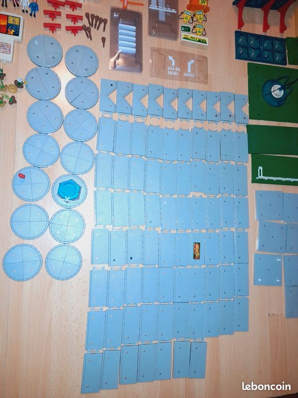 Gros Lot Majorette Vintage - Kit Majokit Avec Décors (nombreuses Pièces, Bon état)