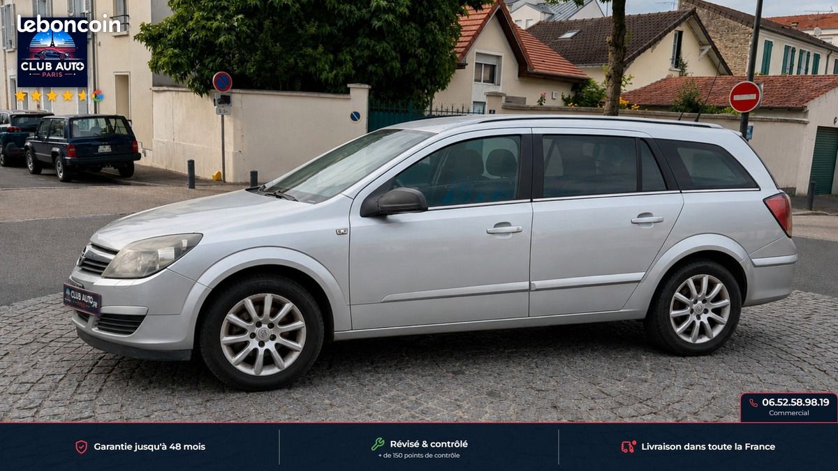OPEL ASTRA BREAK 1.7 CDTi - GARANTIE - ROBUSTESSE ET POLYVALENCE - FAIBLE CONSOMMATiON - GRAND VOLUME DE CHARGEMENT (image 2)