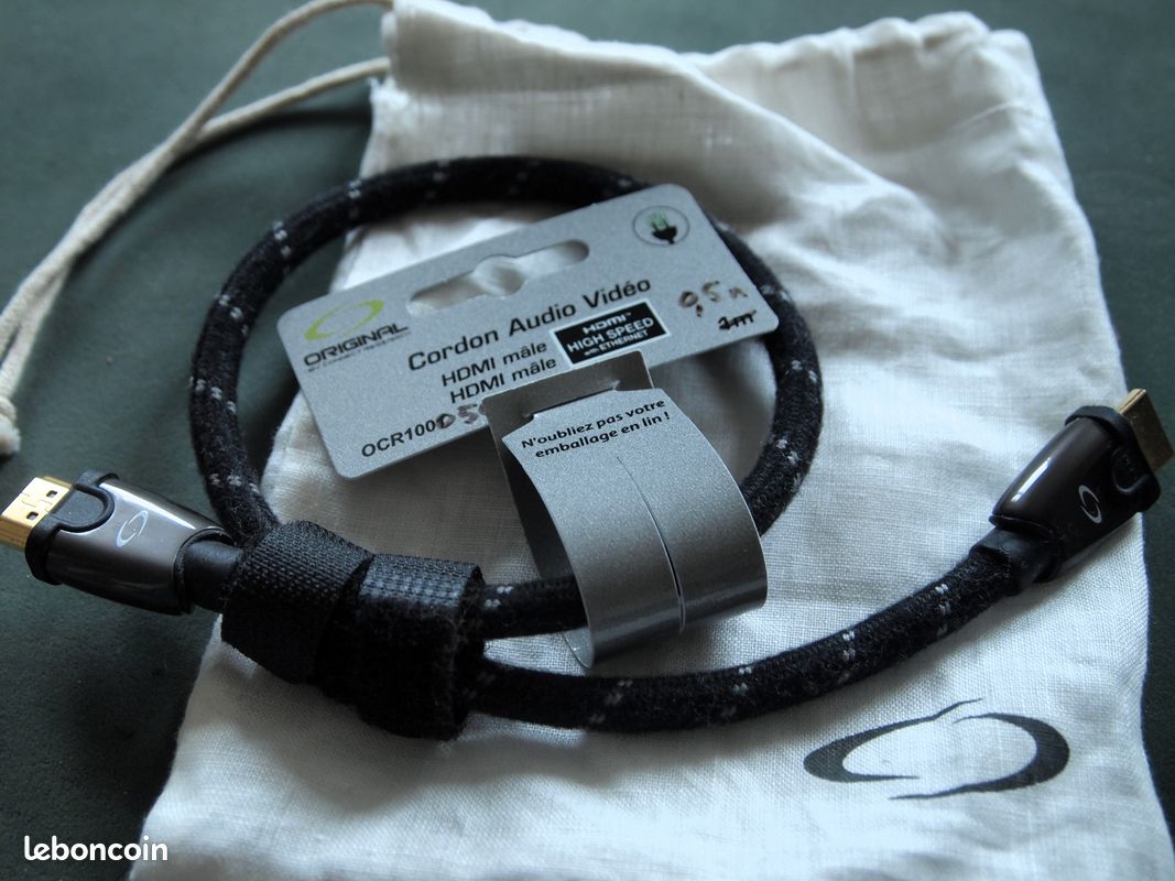 Câble HDMI Connect Research OCR10050 neuf (image 3)