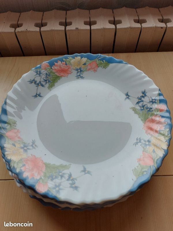 6 assiette Arcopal (image 1)