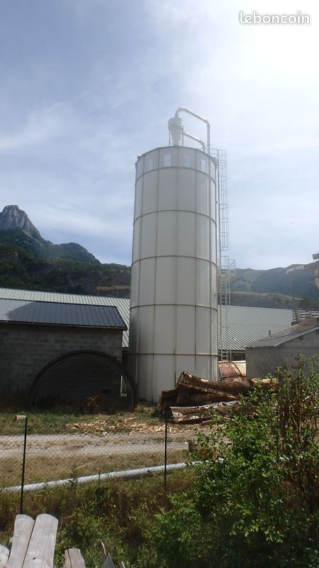 Silo 400 m3 dissipateur aspiration industrielle (image 1)